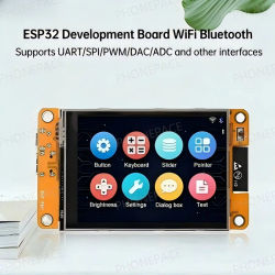 Placa de Desarrollo ESP32 con Pantalla Táctil LCD de 2.8 Pulgadas, Módulo WiFi y Bluetooth para Arduino