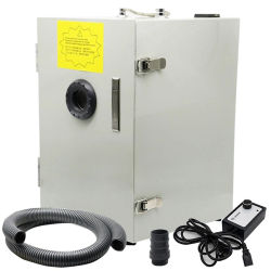 Aspirador de laboratorio Dental de 110V y 220V, aspirador de un solo orificio/doble orificio para técnicos dentales, potente colector de polvo al vacío de succión