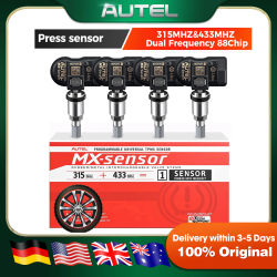 Autel MX Sensor 315 433MHZ 2 en 1 TPMS herramienta de reparación de neumáticos accesorio automático Monitor de presión de neumáticos programador de almohadilla para TS501 TS508WF