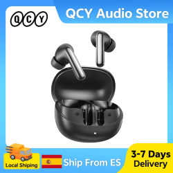 Audífonos Inalámbricos QCY MeloBuds N60, Cancelación de Ruido Activa de 56dB, Controlador Dual, Hi-Res LDAC, Bluetooth 6.0, Conexión Multipunto