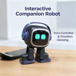 Nuevo Robot IA EMO 2026 ESP32-S3, Robot Inteligente Interactivo con Chat, Baile y Compañía Emocional