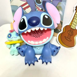 En Stock, Altavoz Bluetooth portátil con temática de Maktub Stitch, caja de regalo de cumpleaños bonita y creativa, colección de ideas, juguete de decoración