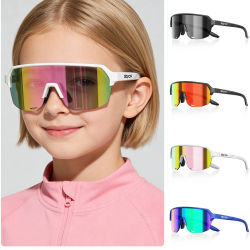 Gafas de Sol Deportivas SCVCN para Niños y Niñas, Gafas de Ciclismo para Exteriores, Gafas de Ciclismo para Niños, Gafas de Protección para Acampar, Gafas de Bicicleta de Montaña, Gafas de Pesca,