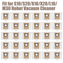 Bolsa de polvo para Robot aspirador Xiaomi X20 Plus X20 Max X20 Pro X10 + S10 + S20 + para Dreame L10s Ultra L20 Ultra L30 Ultra Accesorios