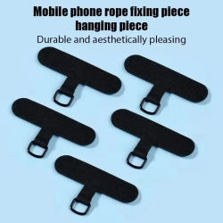 10/5/1 Piezas Cordón Universal de TPU para Teléfono Móvil Antipérdida, con Parche de Nylon Desmontable para Colgar el Teléfono