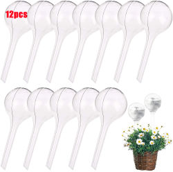 Bombillas de riego de plantas, globos de autorriego automático, bolas de plástico, dispositivo de agua para jardín, bombillas de riego para promoción de plantas, 5/12 Uds.