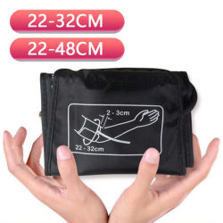 Manguito de 22-32cm/22-48cm para tonómetro de presión Digital, Monitor médico de presión arterial, Monitor de ritmo cardíaco, medidor esfigmomanómetro