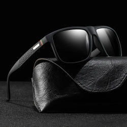 Gafas de Sol Cuadradas Vintage Unisex de Moda para Hombre y Mujer, Gafas de Sol de Diseñador de Marca de Lujo para Conducir y Pescar, Antideslumbrantes