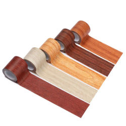 Cinta adhesiva de reparación de grano de madera realista, adhesivo para renovación de muebles de suelo, decoración del hogar, 5,7 cm/8cm