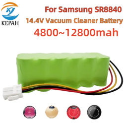 🛒 Batería Compatible con Robot Aspirador Samsung 14.4V Ni-MH 4.8AH-9.8AH SR8895 SR8840 SR8845 SR8855 VCA-RBT20 ✅