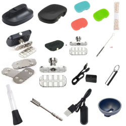 Tapa ventilada de repuesto, cargador de pantalla de horno 3D, embudo de carga, cepillo limpiador de tuberías para PAX Plus Mini PAX 3/2, accesorios