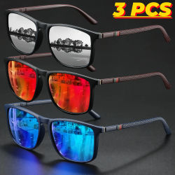2025 gafas de sol protectoras polarizadas cuadradas gafas de sol antideslumbrantes para fiesta de verano vacaciones viajes conducción pesca UV400