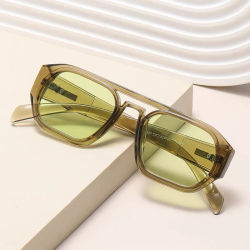Nuevas Gafas de Sol Cuadradas Vintage para Hombre y Mujer, Gafas de Sol Rectangulares de Marca, Gafas de Sol Ovaladas para Hombre y Mujer
