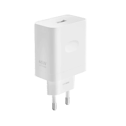 Cargador - Original OPPO SUPERVOOC Adaptador de alimentación EU Cargador 45W | 80W, Carga rapida, Cargador portatil para movil, sin cable de carga
