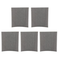 5 filtros universales de esponja para motor de aspiradora doméstica, accesorio de filtro de esponja para aspiradora
