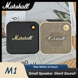 Marshall M1 Altavoz Bluetooth portátil TWS reproductor de música inalámbrico al aire libre estéreo Subwoofer Mini altavoz estéreo deportivo para el hogar