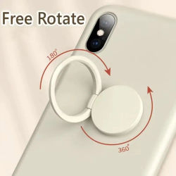 Soporte de anillo para dedo, agarre giratorio 360 para teléfono móvil, soporte magnético para coche, pegatina trasera para teléfono, soporte universal