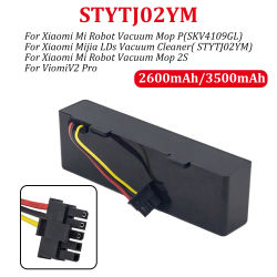 Batería STYTJ02YM de 14,4 V y 12800mAh para aspiradora Xiaomi Mijia LDS, Mi Robot aspirador P, Mi Robot aspirador 2S/Haier JX37