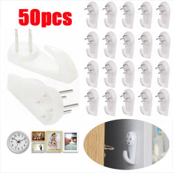 Ganchos de pared invisibles para colgar uñas, clavos sin costuras, cuadros de pared, colgador de fotos, colgador de marco, pintura, gancho de pared, muebles para uñas