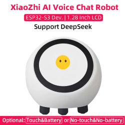 XiaoZhi AI Chat de voz Robot mejorado DeepSeek ESP32-S3 N16R8 Placa de desarrollo WiFi BT BLE5 1,28 "pantalla LCD ESP asistente de hogar