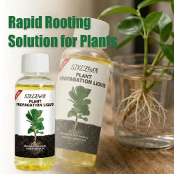 Líquido de Enraizamiento Rápido de 35 ml, Hormona Estimulante de Propagación de Plantas, Suplemento de Recuperación para Trasplantados, Fertilizante SIKEZHAN