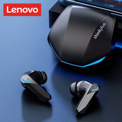 Audífonos Bluetooth Lenovo GM2 Pro Originales, Baja Latencia para Juegos, Auriculares Inalámbricos Intrauditivos, Modo Dual, Música y Deportes