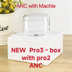 1/5/10 Fundas Transparentes y Suaves para Auriculares Airpods Pro 3, Funda para Airpods Pro 2, Airpods 4 3, Cubierta para Auriculares Bluetooth con ANC