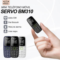 Botón Mini teléfono móvil auricular Bluetooth tarjetas SIM duales bajo radiación teléfono de bolsillo grabación alarma teléfono de respaldo para deporte