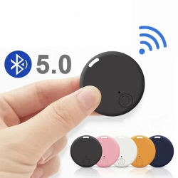 Localizador GPS Inteligente Bluetooth, Mini Dispositivo Antipérdida, Rastreador Inteligente para Llaves, Equipaje, Mascotas, Niños, Bolsos, Carteras