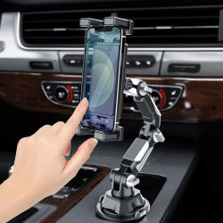 Soporte para teléfono y taza de coche, bandeja de montaje con rotación de 360 grados, soporte ajustable para coche para botella de bebida, teléfono inteligente, teléfono móvil y tableta