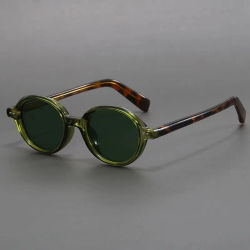 Gafas de sol redondas pequeñas de plástico unisex para fotografía callejera y viajes a la playa, accesorios para conducir, gafas de sol