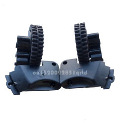 Conjunto de rueda de limpiador Vaucum para Ilife A4 A4s A40 X451, piezas de Robot aspirador, ruedas Iboto X410 que incluyen reemplazo del Motor