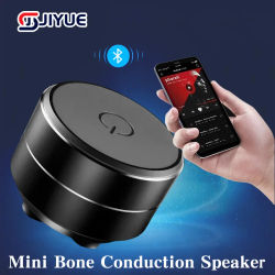 Mini altavoz de conducción ósea, Audio estéreo con vibración, altavoces digitales TWS inalámbricos con Bluetooth, altavoz portátil de Metal, envío directo