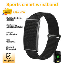 LAXASFIT 2026 Nuevo Reloj Inteligente sin Pantalla para Hombre, Deportivo, para Exteriores, Monitor de Actividad Física, Frecuencia Cardíaca, Resistente al Agua 1ATM, para Android e IOS