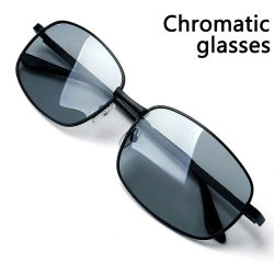 Gafas de sol polarizadas de día y noche que cambian de Color para hombre, gafas para conducir, para pescar, visión nocturna, gafas de sol para conducir de Metal XTP3027