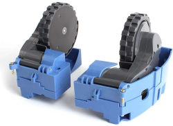 Motor de rueda izquierda derecha para irobot roomba 500 600 700 Series 620 650 660 595 780 piezas de rueda de aspiradora