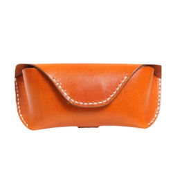 Estuche para gafas de cuero de vaca auténtico, soporte magnético para gafas de sol, organizador de accesorios para gafas, caja de almacenamiento para gafas de lectura