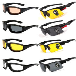 Gafas de sol polarizadas para motocicleta y coche, gafas de sol para conducción al aire libre para hombres y mujeres, gafas de visión nocturna a prueba de viento, gafas deportivas para ciclismo