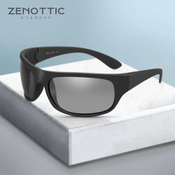 ZENOTTIC gafas de sol polarizadas para ciclismo para 2023 hombres TR90 gafas de sol para conducir UV400 gafas clásicas de viaje gafas de sol deportivas