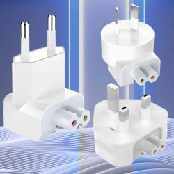Adaptador de corriente desmontable con enchufe UE/EE. UU./REINO UNIDO/AU para Apple iPad Macbook cargador USB convertidor de salida de CA de pared