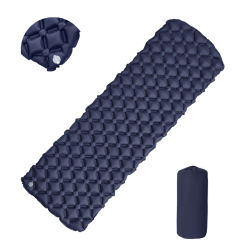 Colchón inflable plegable para acampar, cama de campamento, manta de Picnic, esterilla de aire de viaje, equipo de Camping
