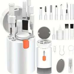 Auriculares para cámara Digital 20 en 1, juego de Herramientas de limpieza para teclado de teléfono móvil y portátil, cepillo de limpieza, bolígrafo limpio para Airpods Pro