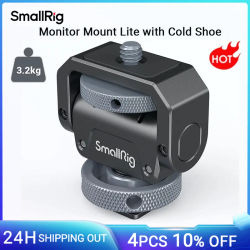 SmallRig-montaje de Monitor Lite con zapata fría, giratorio de 360 ° e inclinación de 180 °, soporte para Monitor LED y accesorios para grabación de vídeo, brazo mágico