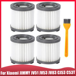 Para Xiaomi JIMMY JV51 JV53 JV83 CJ53 CJ53 C53T repuestos de filtro Hepa para aspiradora, piezas de repuesto de pantalla de filtro lavable