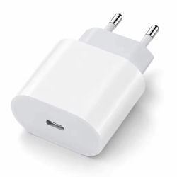 Cargador Rápido PD de 20W para iPhone 17 16 15 14 13 12, Cable de Carga Tipo C para iPad y AirPods, Adaptador con Enchufe Europeo