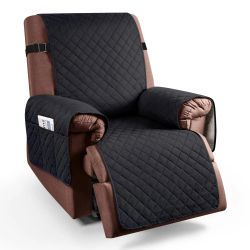 Funda para silla reclinable, fundas lavables para sofá para niños, mascotas, perros, Protector de muebles con correas elásticas