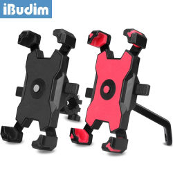 IBudim bicicleta soporte para teléfono móvil soporte Universal Scooter motocicleta espejo retrovisor soporte para teléfono móvil