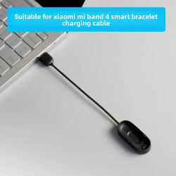 Cable de Carga USB para Xiaomi Mi Smart Band 4 NFC Original, Base de Carga Dedicada para Mi Band, Cargador Negro