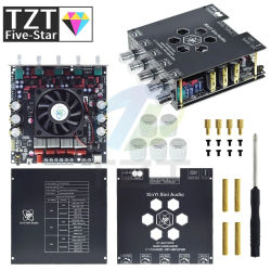 Placa amplificadora Digital de alta potencia Bluetooth XY-AS21HPA, Subwoofer de 2,1 canales, 300W x 2 + 600W, amplificador Dual TPA3255