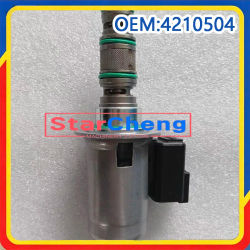 Conjunto de Válvula Solenoide de 24V 4210504 Apto para Excavadora, Cargadora, Piezas de Maquinaria de Construcción